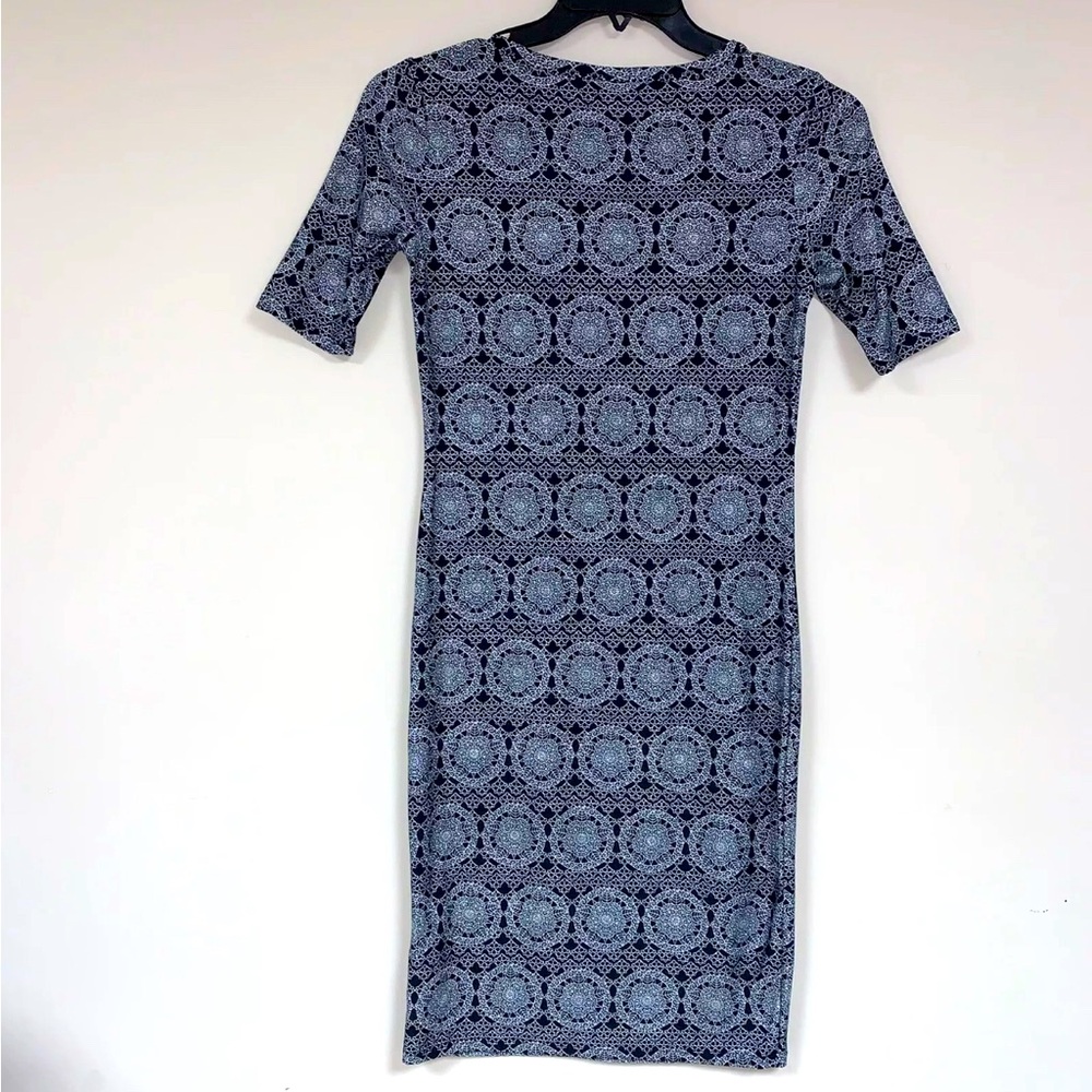 NWT LulaRoe Julia dress size XS Black & White Madala Design